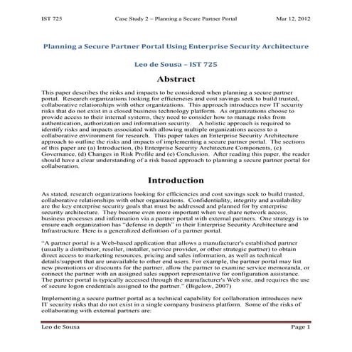 Identity Management In Cloud Computing | PDF