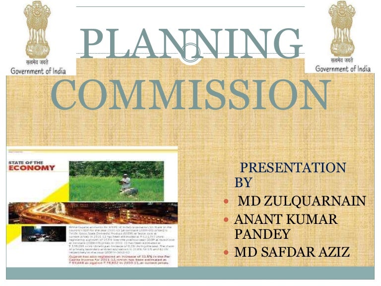 Planning commission...