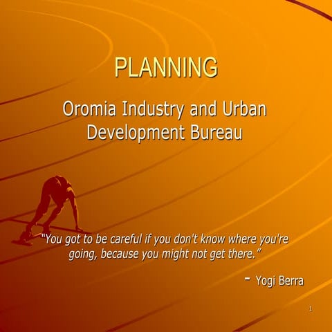Planning concept oiudb