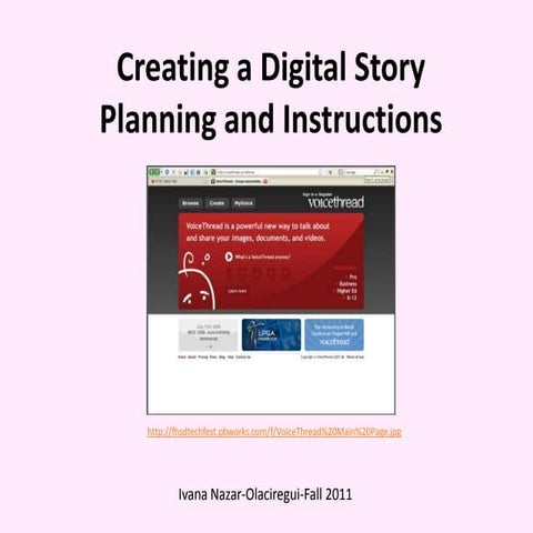 Digital storytelling activities | PDF