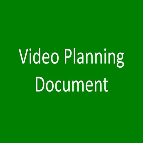 Planning document