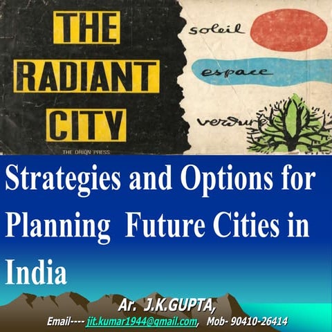 Planning for future  Cities.ppt