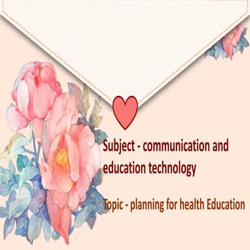 planning for health education.pptx
