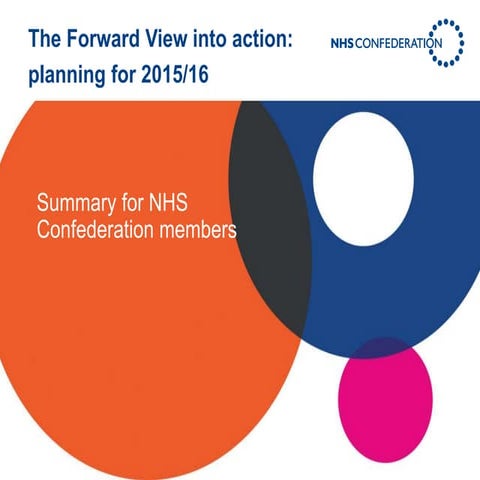 The Forward View into action: planning for 2015/16