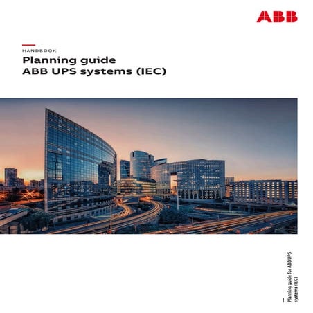 Guía de plaenación para la instalación de equipos UPS de acuedo a la Norma IEC