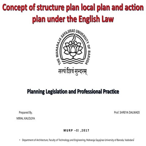 Planning legestation 