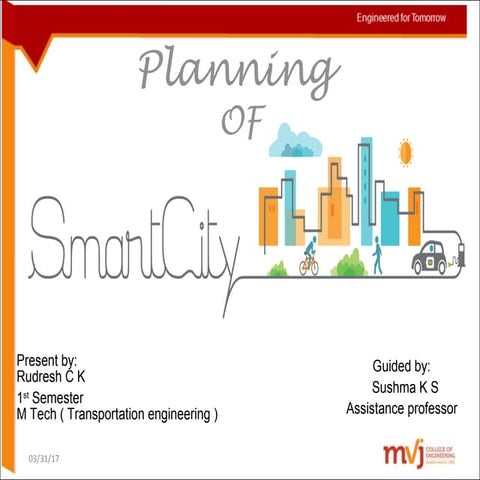 Planning of smart cities