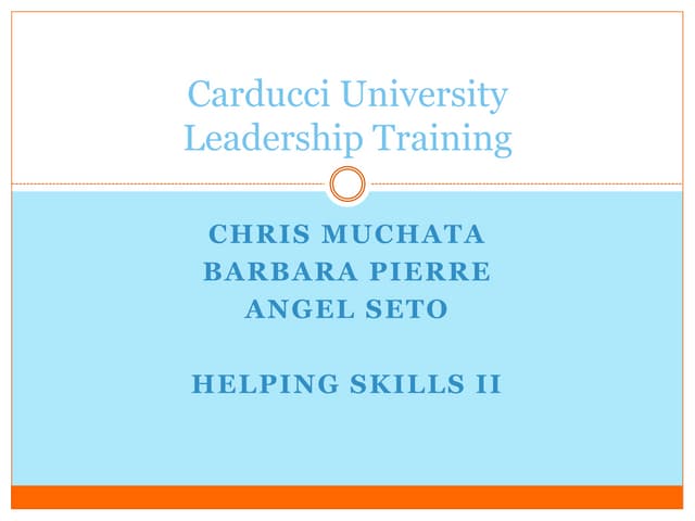 Leadership Training - Time Management