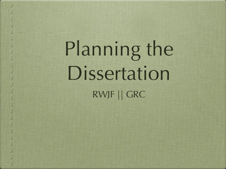 Dissertation projects in it