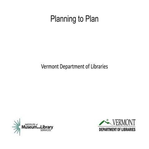 Vermont Strategic Planning