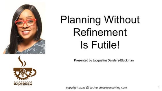 Getting to Ready Unhiding Work with a Backlog Refinement Board | PPT