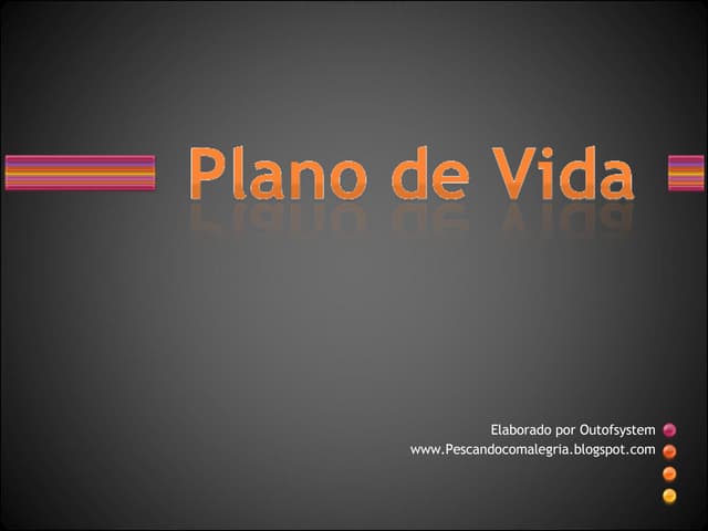 Plano De Vida Simplificado E Light