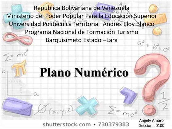 Plano num辿rico