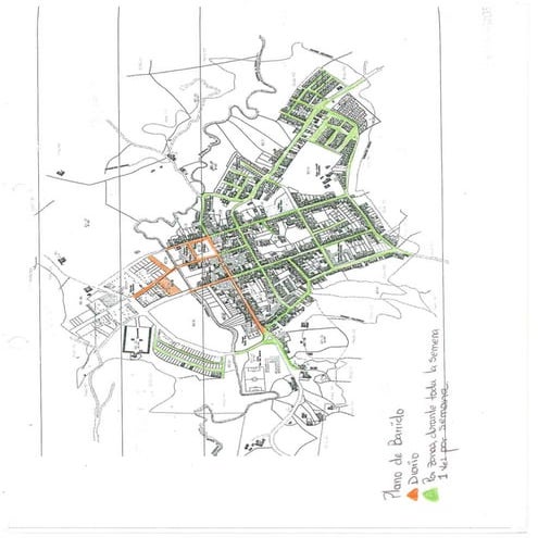 Plano Barrido Calles | PDF