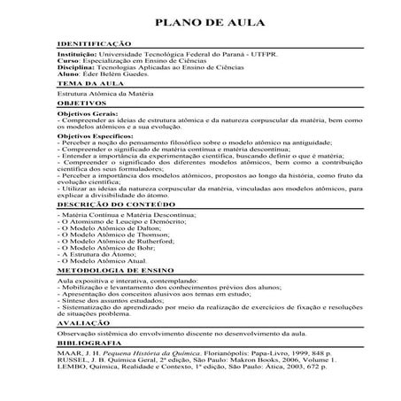 O Que é Bibliografia No Plano De Aula