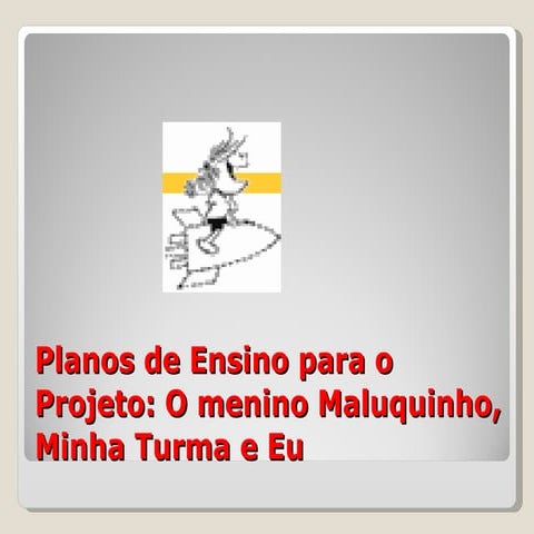 Plano de ensino | PPT