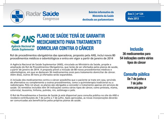 Plano de saúde terá de garantir med...