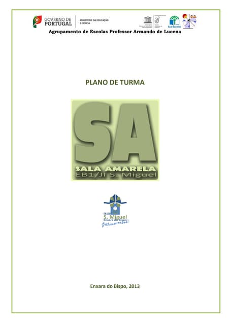 Plano de Turma 2013-2014