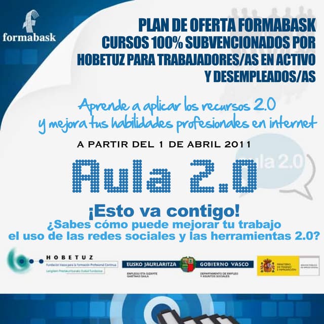 Cursos 100% Subvencionados por Hobetuz 2011