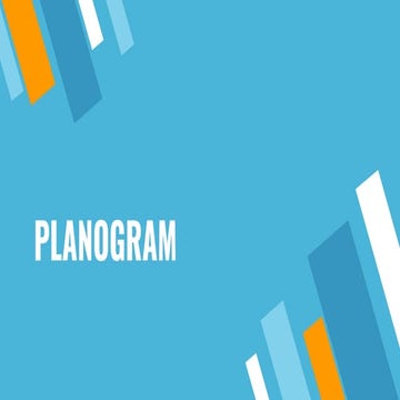 Planogram | PPT