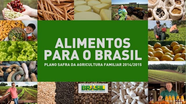 Plano Safra Agricultura Familiar 20...