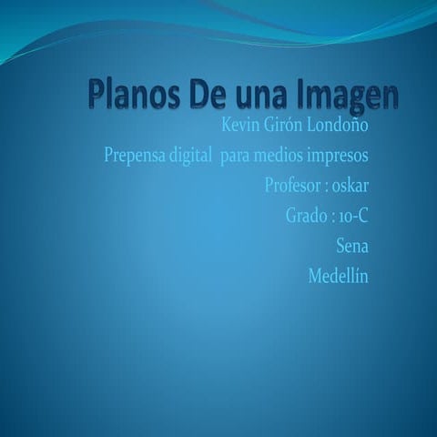 Planos de una imagen