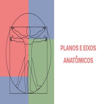 Planos e Eixos Anatômicos - AULA INTRODUTÓRIA | PDF