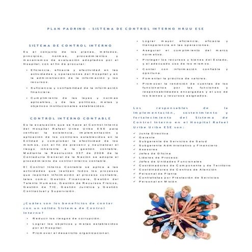 Informe pormenorizado del sistema de control interno E.S.E.HOSPITAL SAN ...