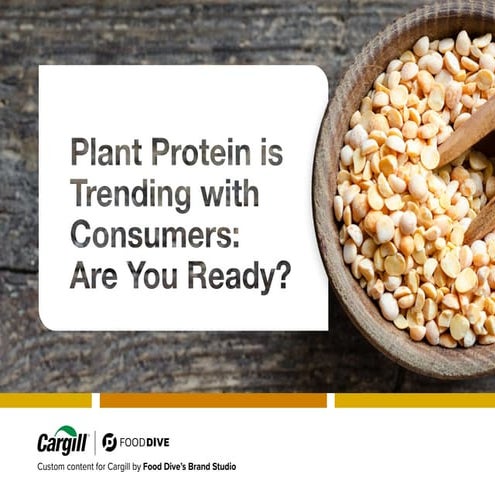 Plant protein is trending with consumers are you ready