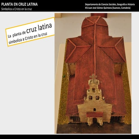 Planta de cruz latina