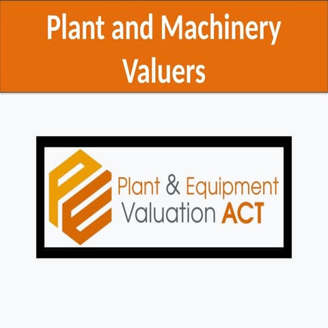 Sample Machinery Appraisal | PDF
