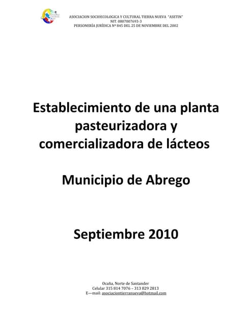 Planta pasteurizadora[1]