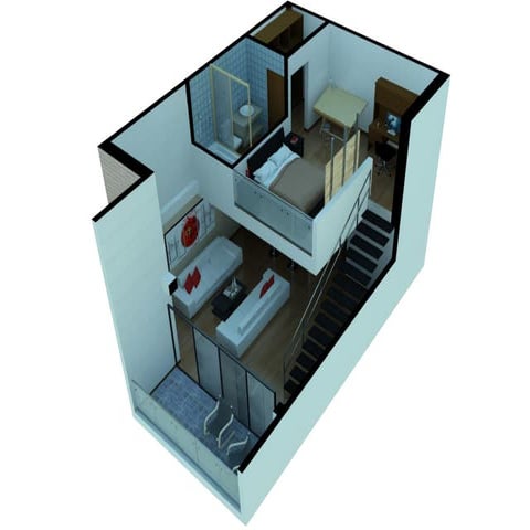 Plantas   cortes 3 d