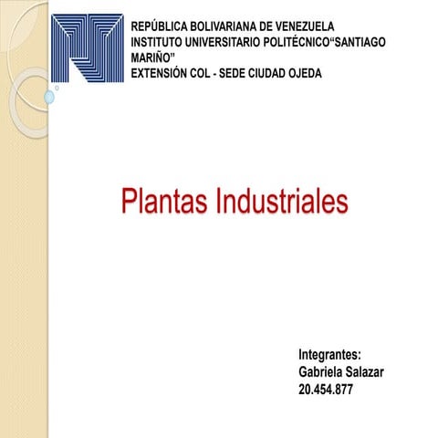 Plantas industriales gabriela salazar