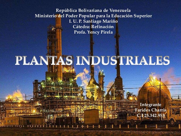 Plantas industriales
