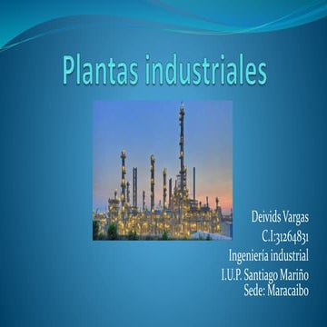 Plantas industriales