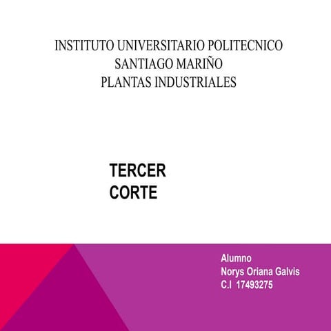 Plantas industriales . 