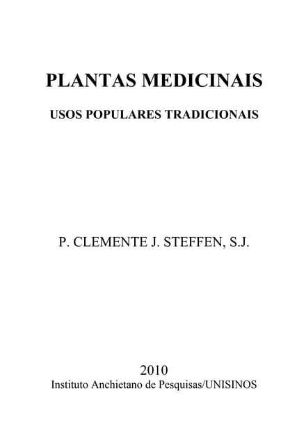 Plantas medicinais populares