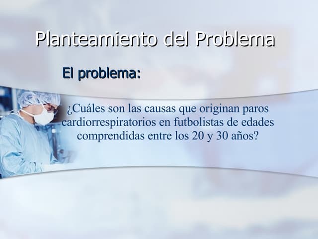 Problemas Cardiorespiratorios en Futbolistas