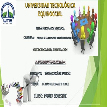 Planteamiento del problema