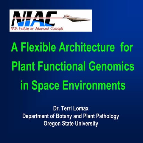 Plant functionalgenomics