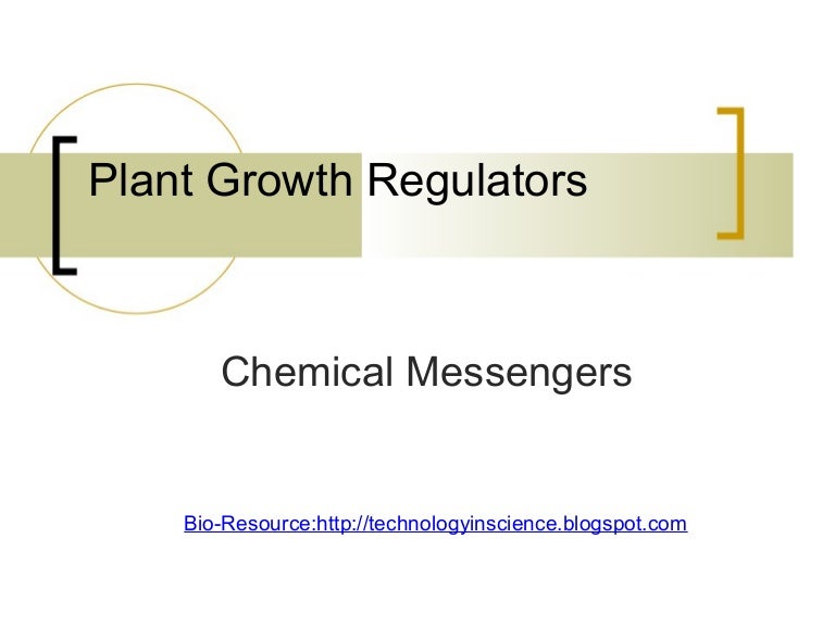 Plant Growth Regulators