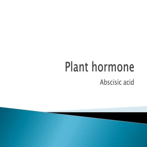 Plant hormone