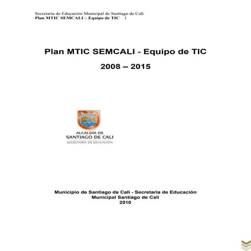 Plan tic semcali