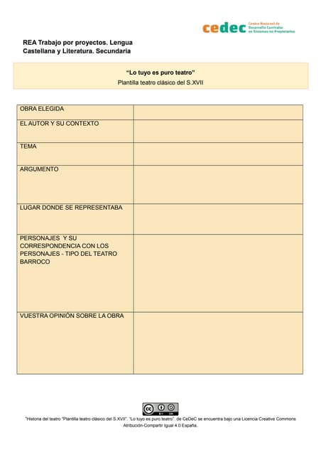 Plantilla de análisis de representa...