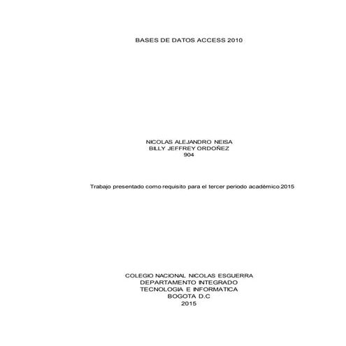 Formato normas icontec | DOCX