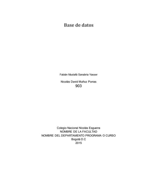 Plantilla con-normas - icontec | PDF