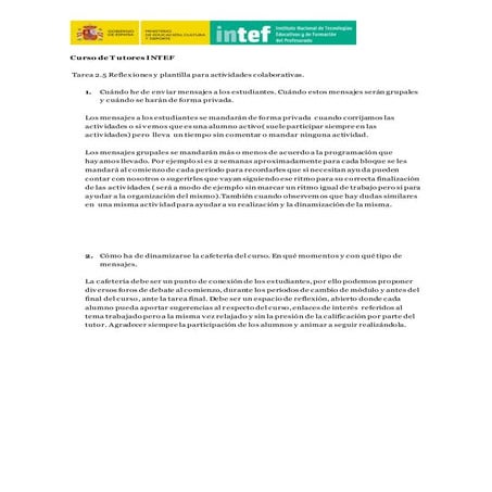 Plantilla actividades individuales