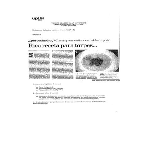 Plantilla de corrección rica receta para torpes