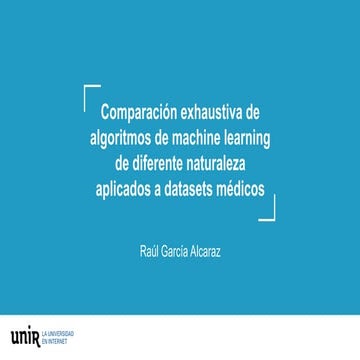 Trabajo fin de master realizado en la UNIR